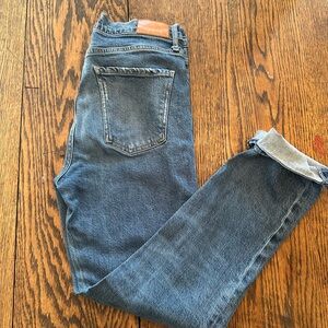 Citizens Of Humanity Blue Straight Leg Jeans